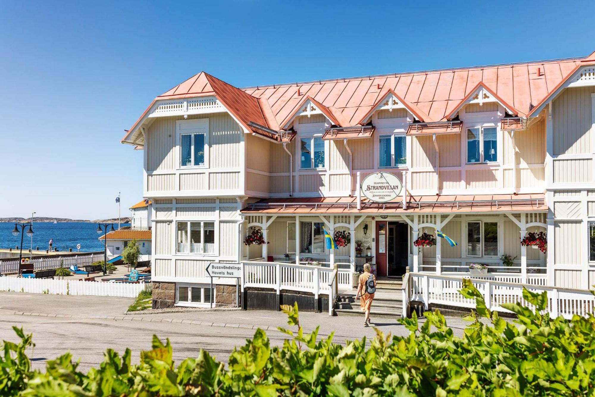 Strandvillan Hotell Och Bed & Breakfast Lysekil Bagian luar foto